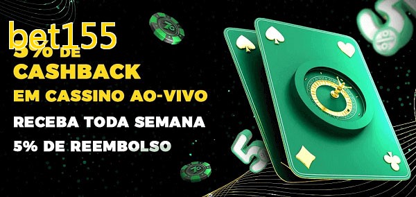 Promoções do cassino ao Vivo bet155